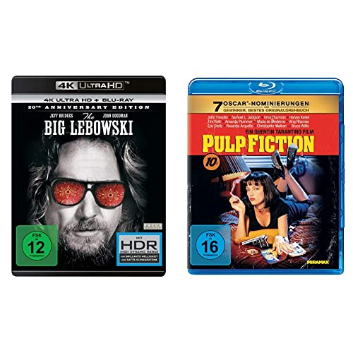 The Big Lebowski (4K Ultra-HD) (+ Blu-ray 2D) & Pulp Fiction [Blu-ray] von Universal Pictures Germany GmbH