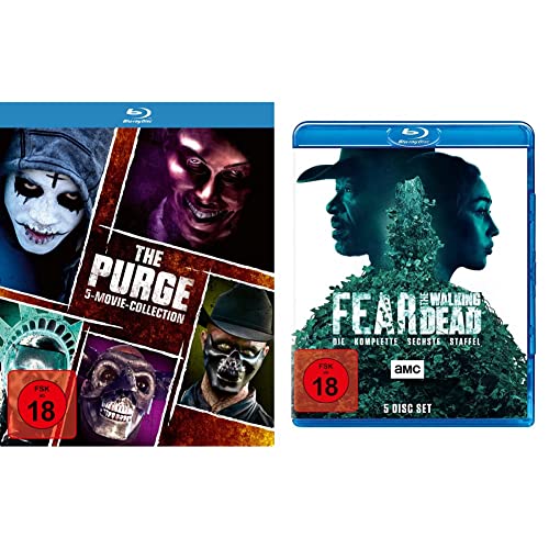 The Purge - 5-Movie-Collection [Blu-ray] & Fear The Walking Dead - Staffel 6 [Blu-ray] von Universal Pictures Germany GmbH