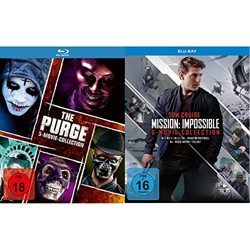 The Purge - 5-Movie-Collection [Blu-ray] & Mission: Impossible - 6-Movie Collection [Blu-ray] von Universal Pictures Germany GmbH