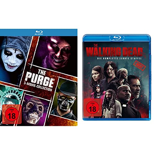 The Purge - 5-Movie-Collection [Blu-ray] & The Walking Dead - Staffel 10 [Blu-ray] von Universal Pictures Germany GmbH
