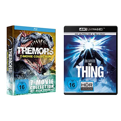 Tremors - 7 Movie Collection [Blu-ray] & John Carpenter's THE THING (4K Ultra-HD) (+ Blu-ray 2D) von Universal Pictures Germany GmbH