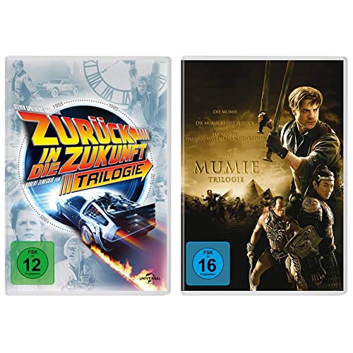 Zurück in die Zukunft - Trilogie/30th Anniversary [4 DVDs] & Die Mumie - Trilogy [3 DVDs] von Universal Pictures Germany GmbH