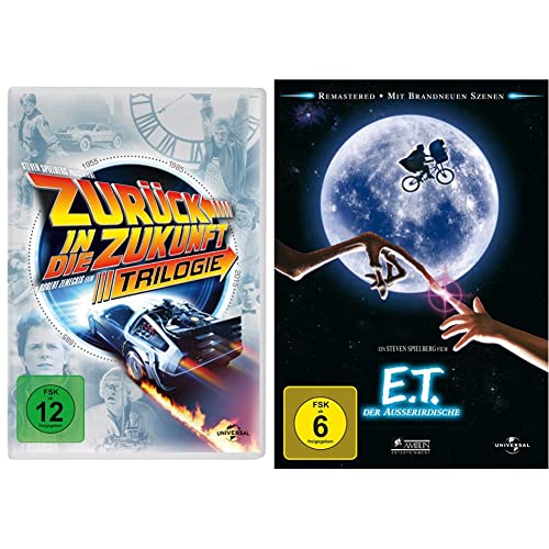 Zurück in die Zukunft - Trilogie/30th Anniversary [4 DVDs] & E.T. - Der Außerirdische (Remastered Version) von Universal Pictures Germany GmbH