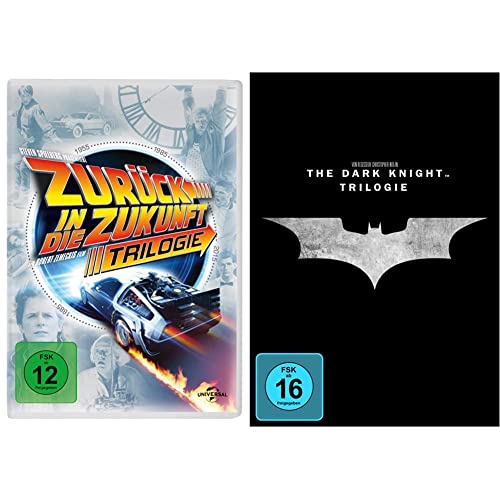 Zurück in die Zukunft - Trilogie/30th Anniversary [4 DVDs] & The Dark Knight Trilogie (Batman Begins / The Dark Knight / The Dark Knight Rises) [3 DVDs] von Universal Pictures Germany GmbH