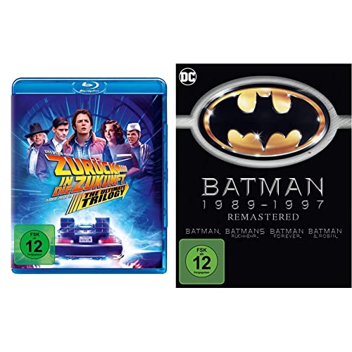 Zurück in die Zukunft - Trilogie (Remastered) [Blu-ray] & Batman 1-4 - Remastered [Blu-ray] von Universal Pictures Germany GmbH