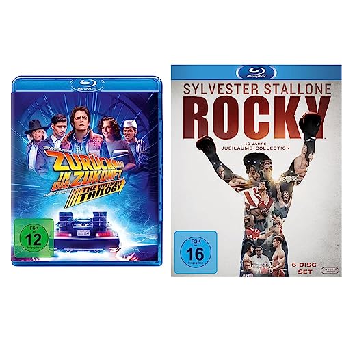 Zurück in die Zukunft - Trilogie (Remastered) [Blu-ray] & Rocky - Complete Saga [Blu-ray] von Universal Pictures Germany GmbH