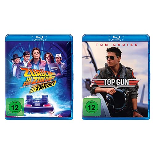 Zurück in die Zukunft - Trilogie (Remastered) [Blu-ray] & Top Gun (Blu-ray) von Universal Pictures Germany GmbH