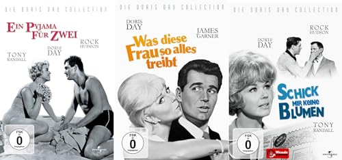 Doris Day Collection | Was diese Frau so alles treibt | Ein Pyjama für Zwei | Schick mir keine Blumen [3-DVD] Keine Box von Universal Pictures Germany