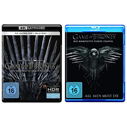 Game of Thrones - Staffel 8 (4K Ultra-HD + Blu-ray) & Game of Thrones - Staffel 4 [Blu-ray] von Universal Pictures Germany