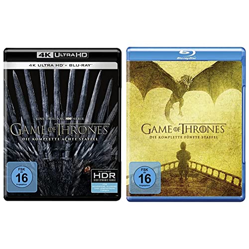 Game of Thrones - Staffel 8 (4K Ultra-HD + Blu-ray) & Game of Thrones - Staffel 5 [Blu-ray] von Universal Pictures Germany