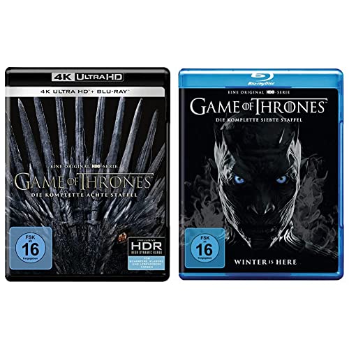 Game of Thrones - Staffel 8 (4K Ultra-HD + Blu-ray) & Game of Thrones - Staffel 7 [Blu-ray] von Universal Pictures Germany