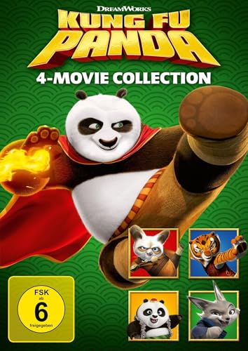 Kung Fu Panda - 1-4 Collection [4 DVDs] von Universal Pictures