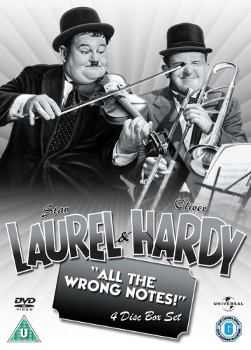 Laurel and Hardy - Music Box Set [4 DVDs] [UK Import] von Universal Pictures UK