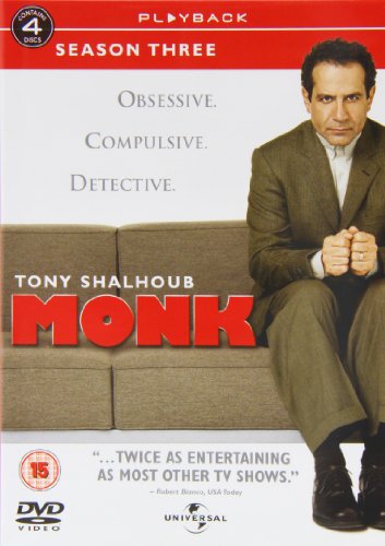 Monk - Season 3 [4 DVDs] [UK Import] von Universal Pictures UK