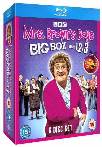 Mrs Browns Boys Complete BBC Series 1, 2 & 3 Blu Ray Collection [6 Discs] Box Set + 3 Christmas Specials von Universal Pictures UK