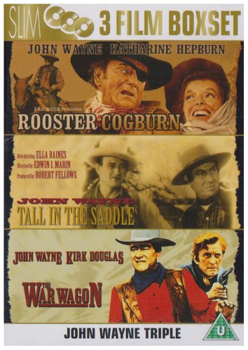 Rooster Cogburn / Tall In The Saddle / The War Wagon [3 DVDs] [UK Import] von Universal Pictures UK