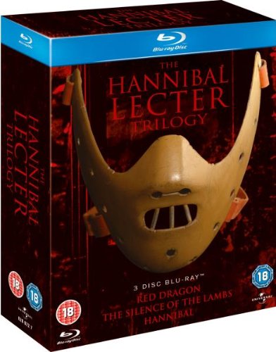 The Hannibal Lecter Trilogy 1-3 Complete Blu Ray Collection [3 Discs] Boxset: The Silence of the Lambs / Hannibal / Red Dragon + Extras von Universal Pictures UK