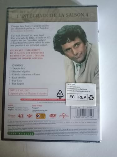 Columbo : Saison 4 - Coffret 4 DVD [FR Import] von Universal Pictures Video