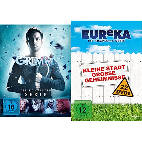 Grimm - Die komplette Serie [28 DVDs] & EUReKA - Gesamtbox [22 DVDs] von Universal Pictures Video