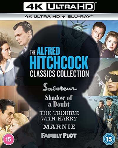 ALFRED HITCHCOCK: CLASSICS COLLECTION VOL.2 [4K Ultra HD] [] [Blu-ray] [Region Free] von UNIVERSAL