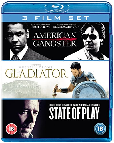 American Gangster/Gladiator/State Of Play [Blu-ray] [Region Free] von Universal Pictures