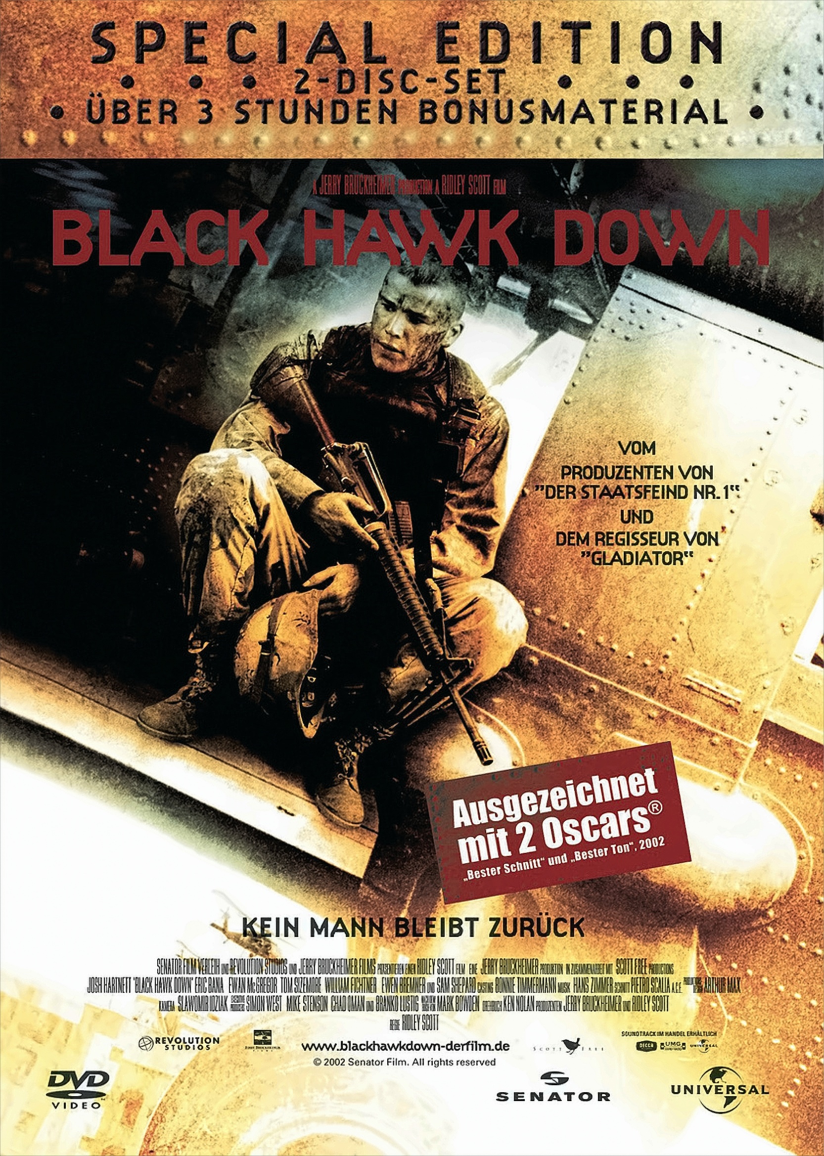 Black Hawk Down (Special Edition, 2 DVDs) von Universal Pictures