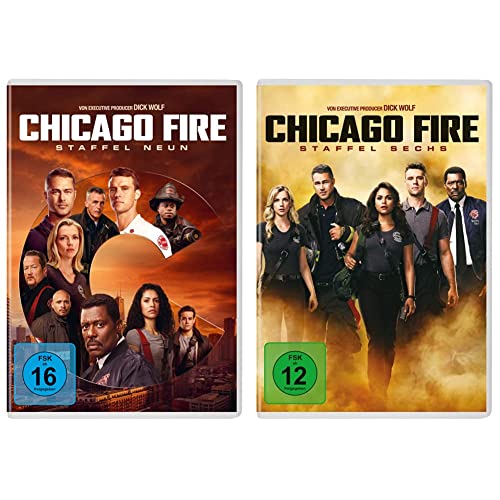 Chicago Fire - Staffel 9 [4 DVDs] & Chicago Fire - Staffel sechs [6 DVDs] von Universal Pictures