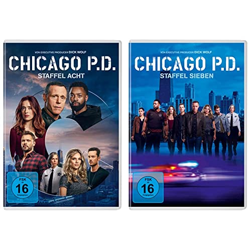 Chicago P.D. - Season 8 [4 DVDs] & Chicago P.D. - Staffel sieben [6 DVDs] von Universal Pictures