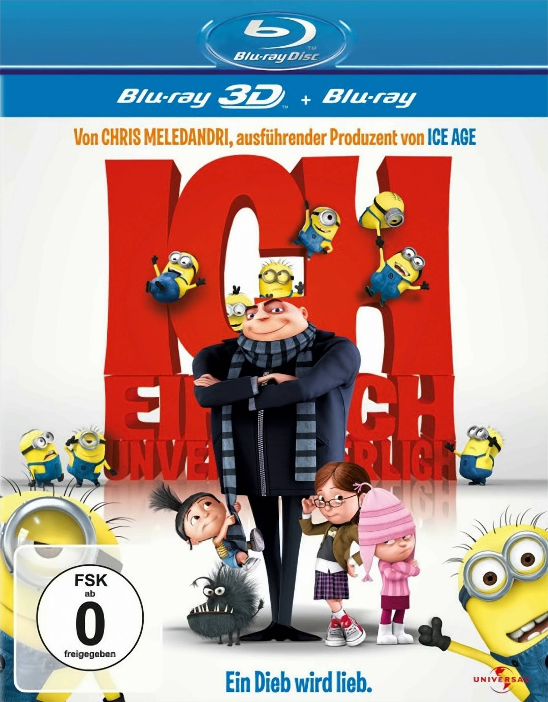 Ich - Einfach unverbesserlich (Blu-ray 3D, + Blu-ray 2D) von Universal Pictures