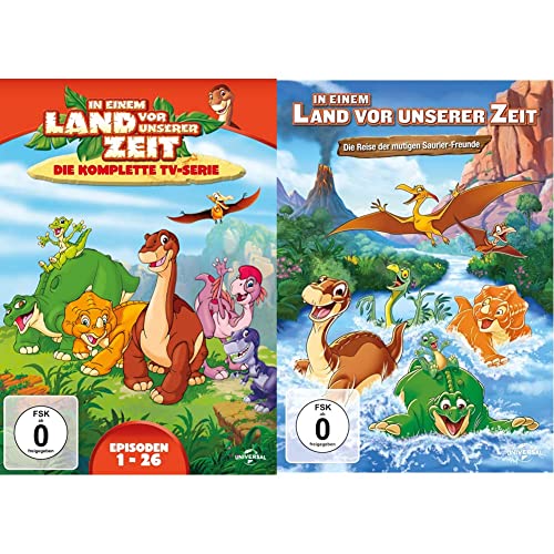 In einem Land vor unserer Zeit - Die komplette TV-Serie [13 DVDs] & In einem Land vor unserer Zeit - Die Reise der mutigen Saurier-Freunde von UNIVERSAL