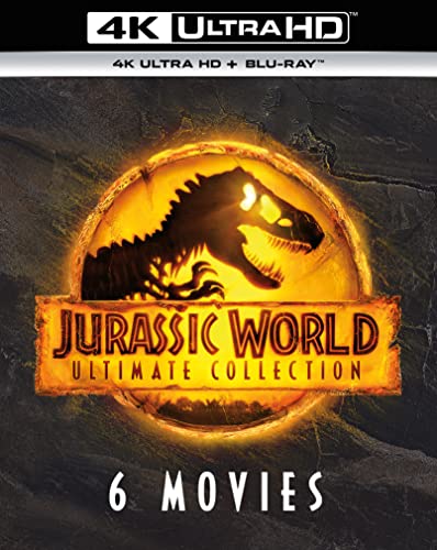 Jurassic World Ultimate Collection [Jurassic Park/Jurassic World 6-Film Box Set] [4K Ultra HD] [2022] [Blu-ray] [Region Free] von Universal Pictures