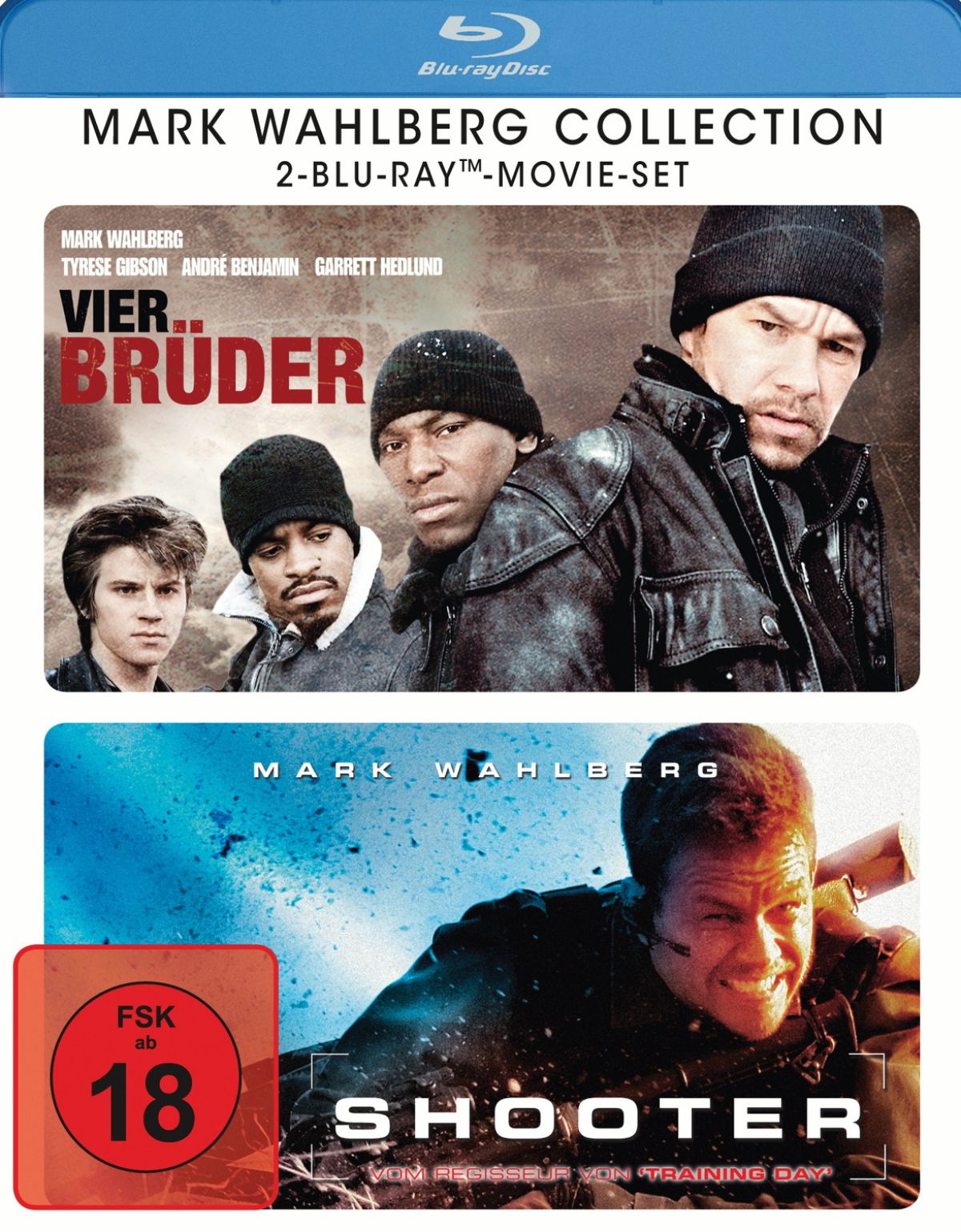 Mark Wahlberg Collection: Vier Brüder und Shooter 2 Discs von Universal Pictures