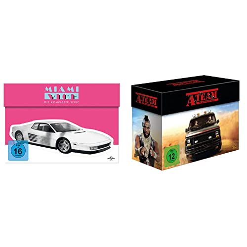 Miami Vice - Die komplette Serie [30 DVDs] & A-Team - Die komplette Serie [27 DVDs] von Universal Pictures