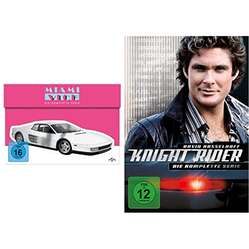 Miami Vice - Die komplette Serie [30 DVDs] & Knight Rider - Die komplette Serie [26 DVDs] von Universal Pictures