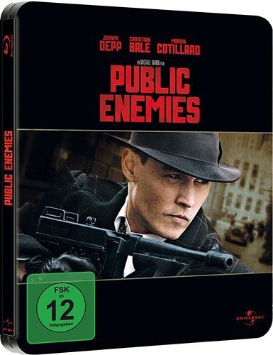 Public Enemies - streng limitierte Steelbook Edition (Schriftzug geprägt) Blu-ray von Universal Pictures