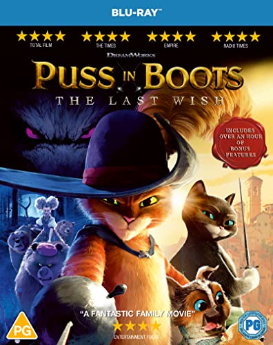 Puss in Boots: The Last Wish [Blu-ray] [2023] [Region Free] von Universal Pictures