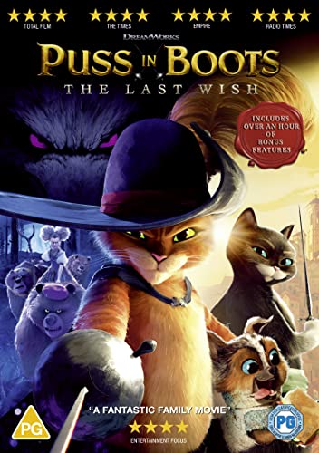 Puss in Boots: The Last Wish [DVD] [2023] von Universal Pictures