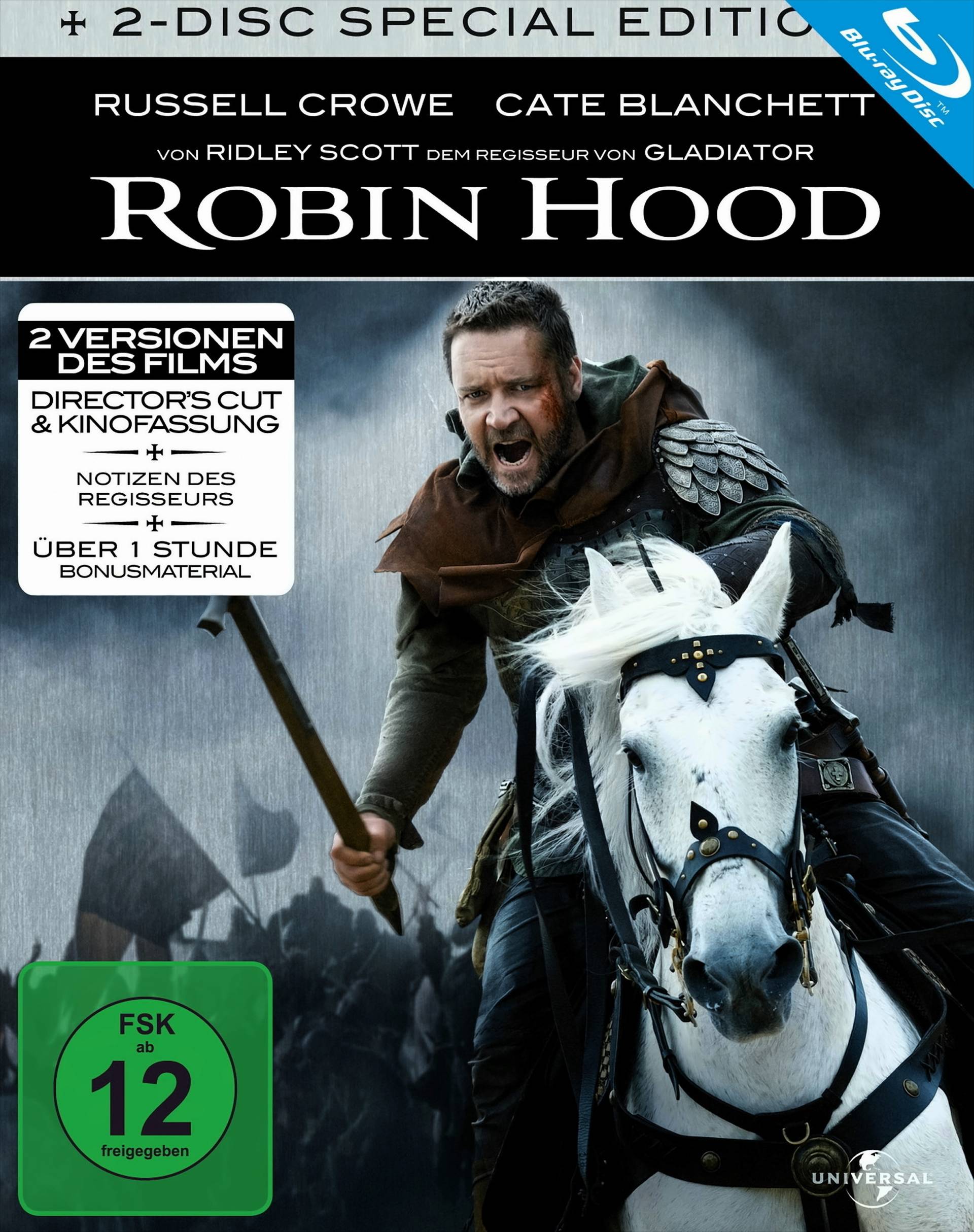Robin Hood (Director's Cut, Special Edition, 2 Discs, Steelbook) von Universal Pictures