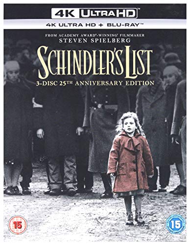 Schindler's List - 25th Anniversary Bonus Edition (4K Blu-ray Ultra-HD) [2018] [Region Free] von Universal Pictures