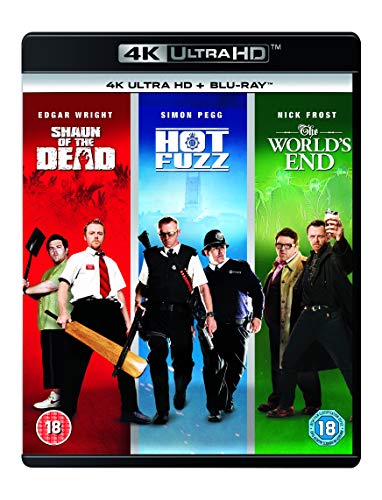 Shaun of the Dead/Hot Fuzz/The World's End: The 4K Ultra-HD Collection [Blu-ray] [2019] [Region Free] von Universal Pictures