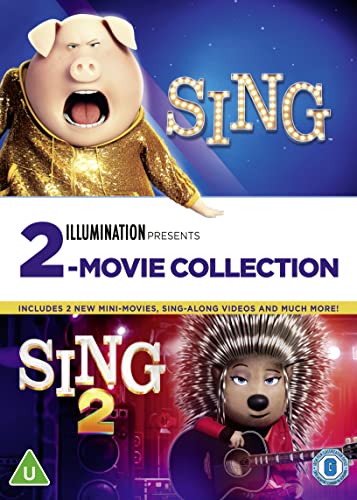 Sing/Sing 2 [DVD] [2022] englische Version von Universal Pictures