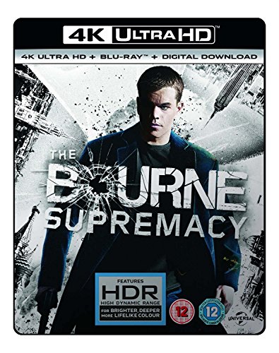 The Bourne Supremacy [4K Ultra-HD + Blu-Ray] [2017] UK-Import, Sprache-Englisch von Universal Pictures