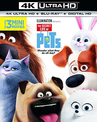 The Secret Life Of Pets [4K Ultra-HD + Blu-Ray] [2017] UK-Import, Sprache-Englisch von Universal Pictures
