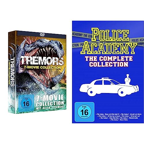 Tremors - 7 Movie Collection [7 DVDs] & Police Academy - Complete Collection [7 DVDs] von Universal Pictures