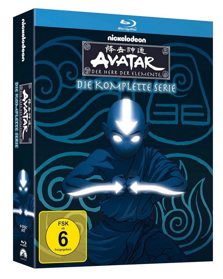 Universal Pictures Blu-ray Avatar: Der Herr der Elemente - Die komplette Serie BluRay, (Box-Set, 9-St), Alle Staffeln inkl. Bonusmaterial von Universal Pictures