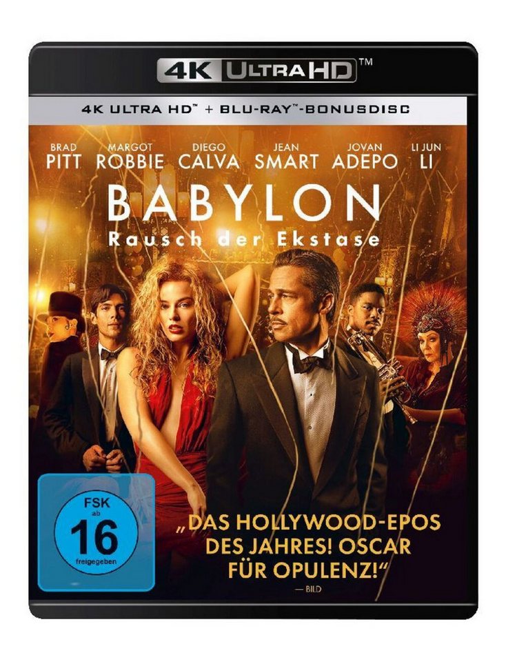 Universal Pictures Blu-ray Babylon - Rausch der Ekstase, 1 4K UHD-Blu-ray + 1 Blu-ray Universal Pictures Blu-ray Babylon - Rausch der Ekstase, 1 4K UHD-Blu-ray + 1 Blu-ray von Universal Pictures