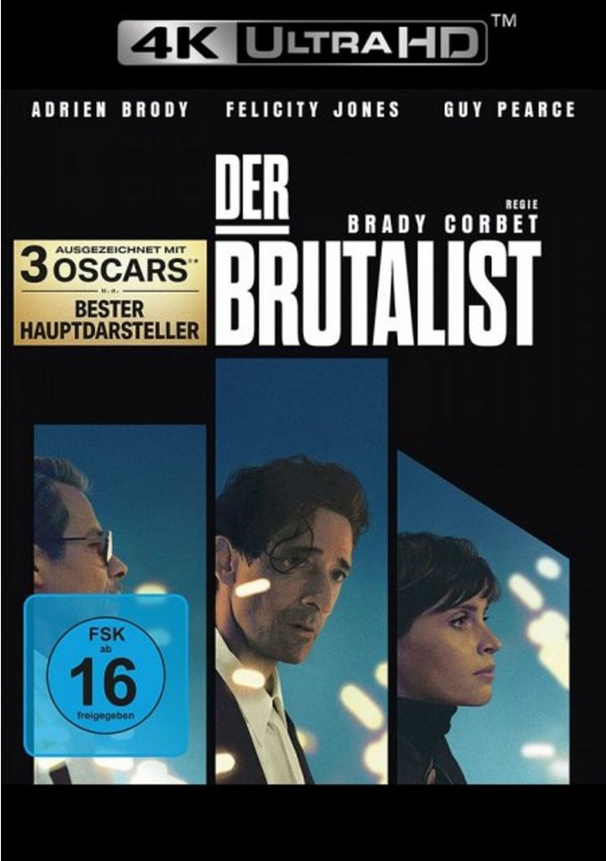 Universal Pictures Blu-ray Der Brutalist - 4K UHD Universal Pictures Blu-ray Der Brutalist - 4K UHD von Universal Pictures