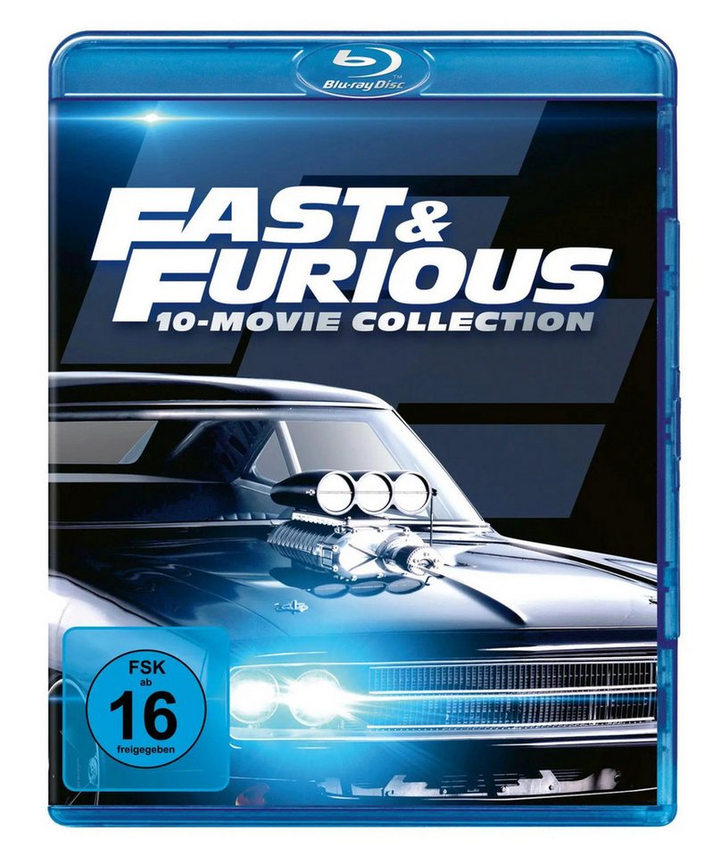 Universal Pictures Blu-ray Fast & Furious 10-Movie-Collection Universal Pictures Blu-ray Fast & Furious 10-Movie-Collection von Universal Pictures