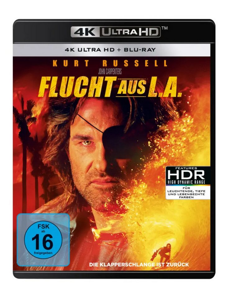 Universal Pictures Blu-ray Flucht aus L.A. 4K, 1 UHD-Blu-ray + 1 Blu-ray, 1 Blu Ray Disc Universal Pictures Blu-ray Flucht aus L.A. 4K, 1 UHD-Blu-ray + 1 Blu-ray, 1 Blu Ray Disc von Universal Pictures