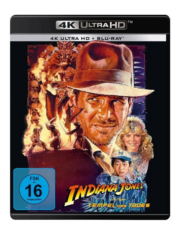 Universal Pictures Blu-ray Indiana Jones und der Tempel des Todes, 1 4K UHD-Blu-ray + 1 Blu-ray Universal Pictures Blu-ray Indiana Jones und der Tempel des Todes, 1 4K UHD-Blu-ray + 1 Blu-ray von Universal Pictures